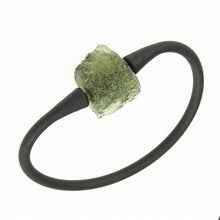 Bracelet with moldavite 11351