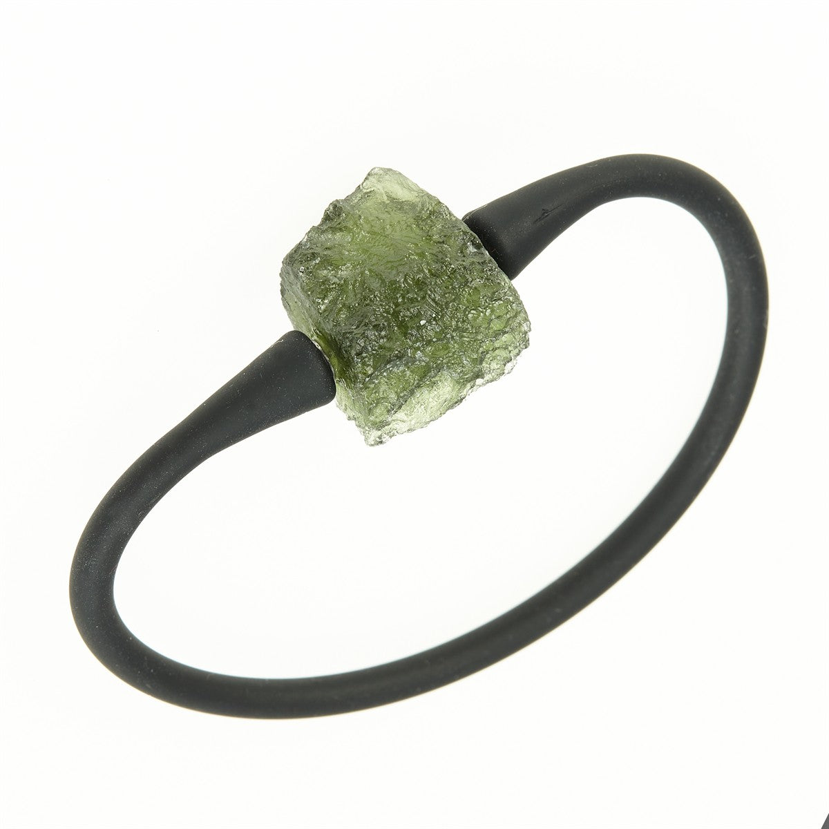 Bracelet with moldavite 11351