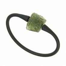 Bracelet with moldavite 11351