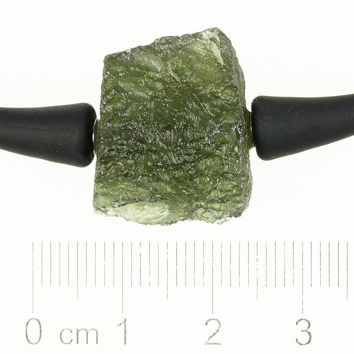 Bracelet with moldavite 11351