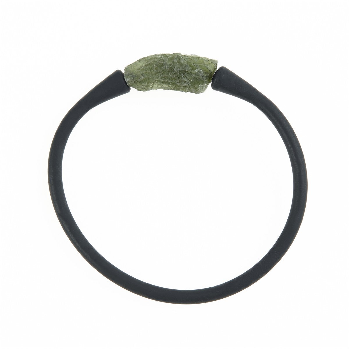 Bracelet with moldavite 11360