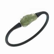 Bracciale con moldavite 11360