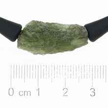 Bracciale con moldavite 11360