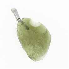 Ciondolo Argento con codice moldavite 11734