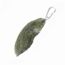 Ciondolo Argento con codice moldavite 11734