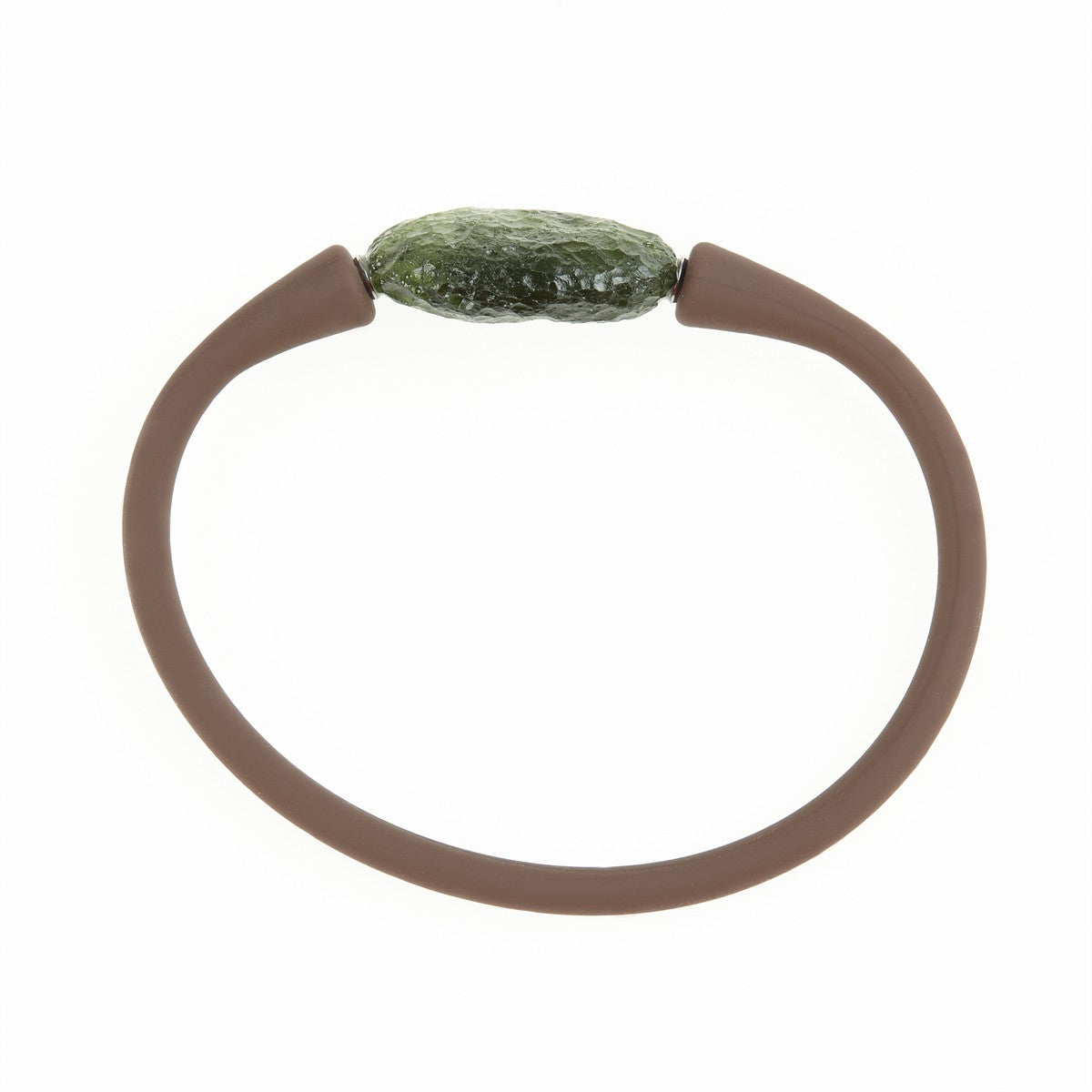 Bracelet with moldavite 11757