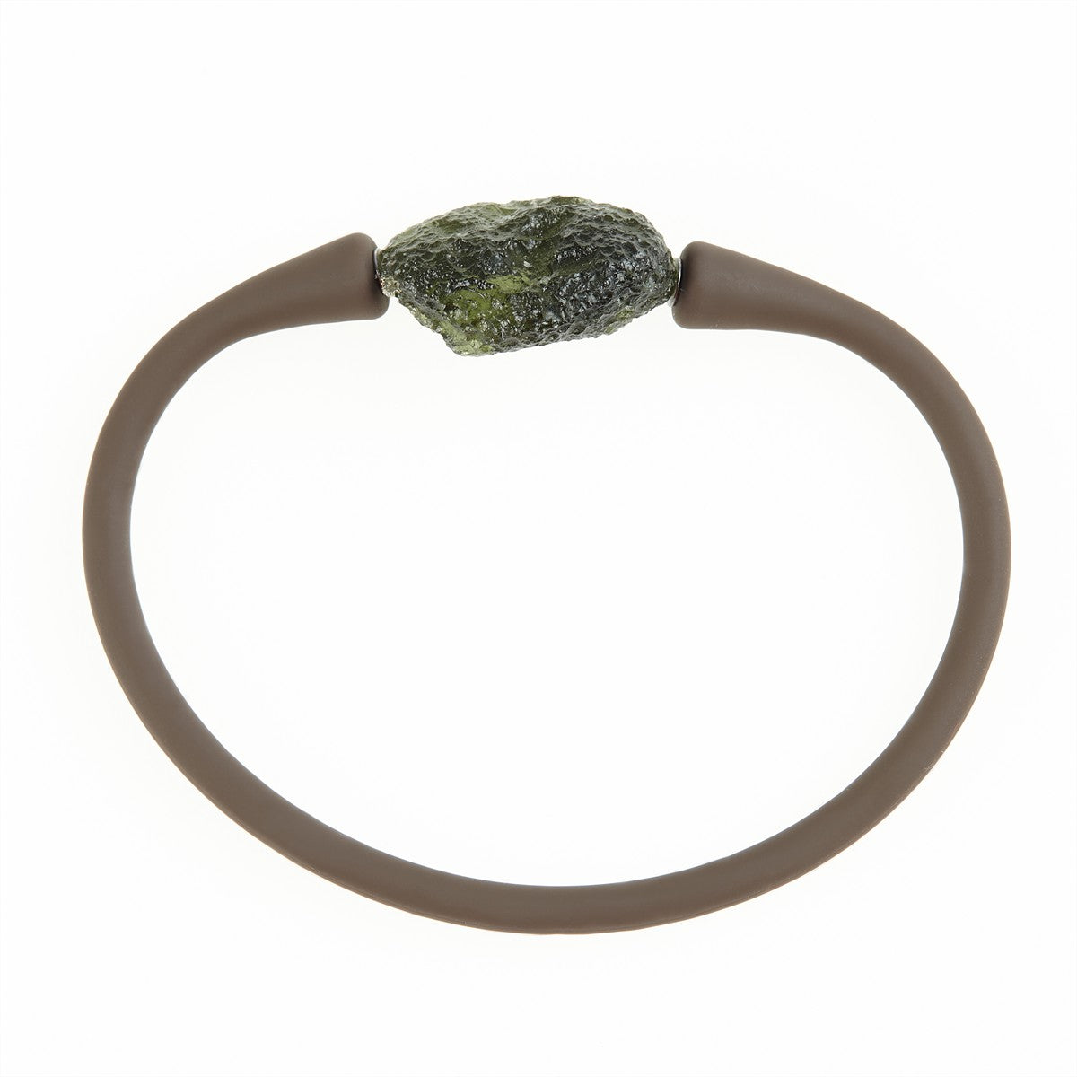 Bracelet with moldavite 11758