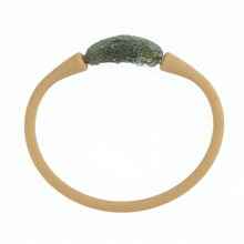 Bracelet with moldavite 11778