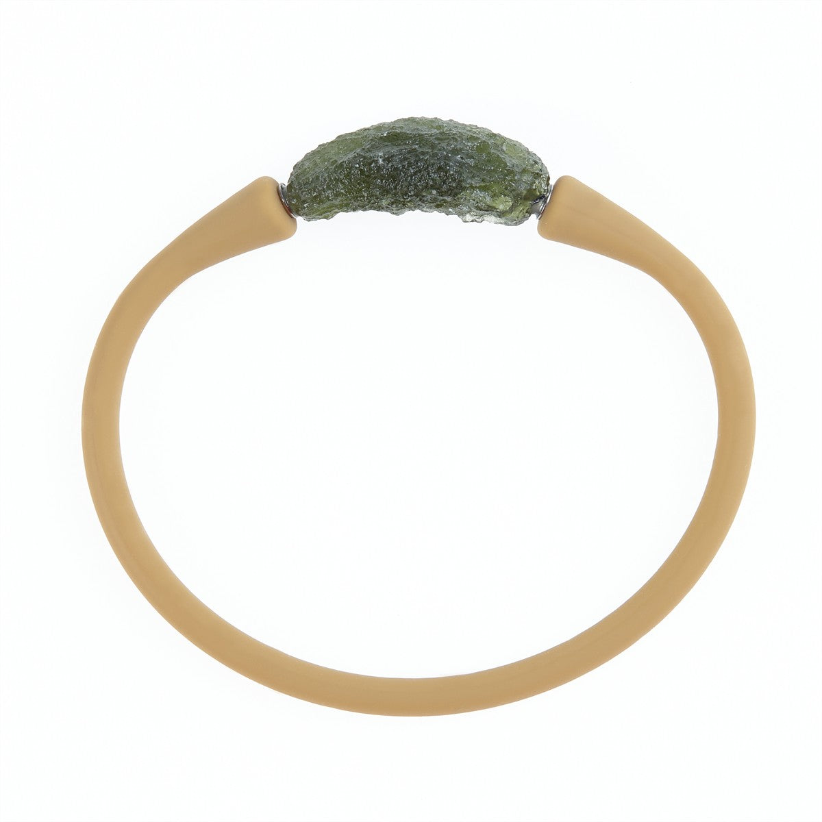Bracelet with moldavite 11778