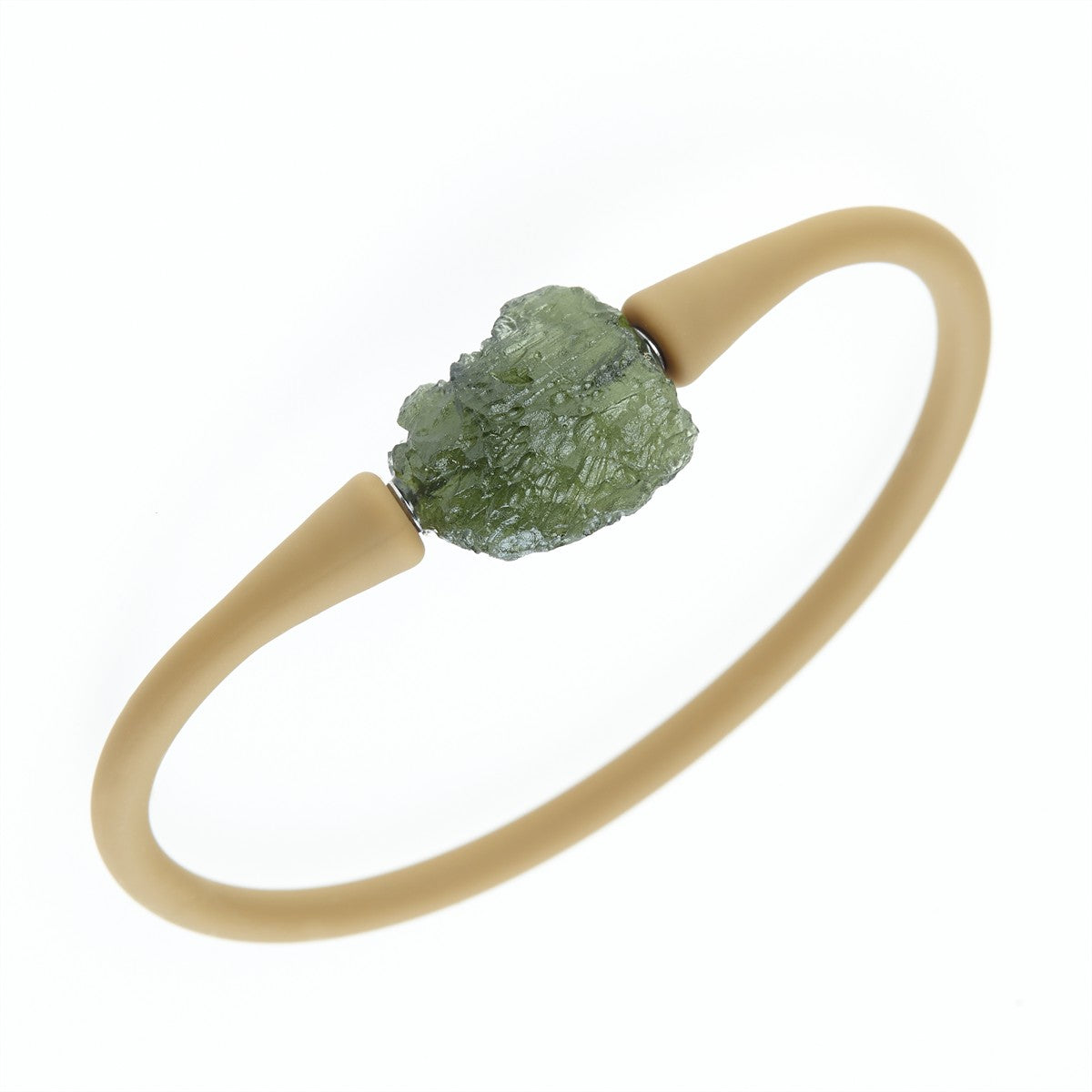 Bracelet with moldavite 11783