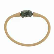 Bracelet with moldavite 11783
