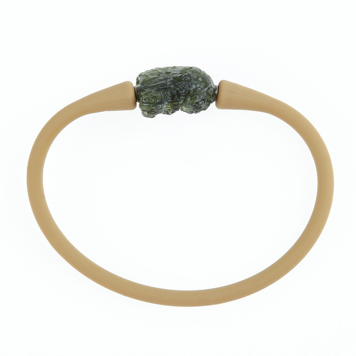 Bracelet with moldavite 11783