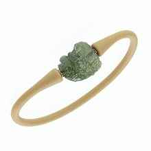 Bracelet with moldavite 11783