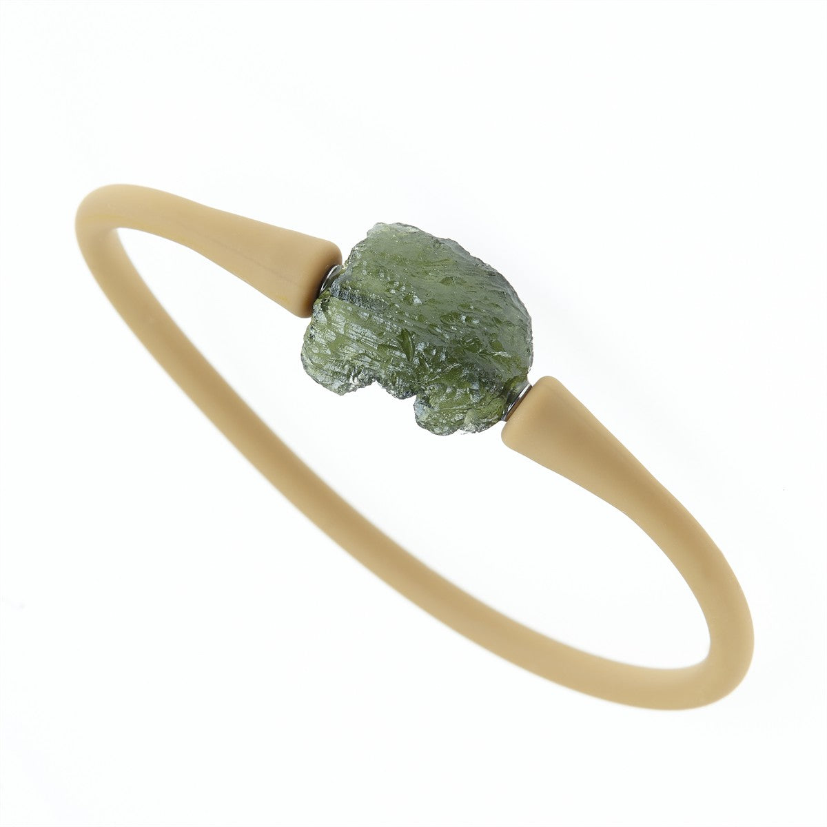 Bracelet with moldavite 11783