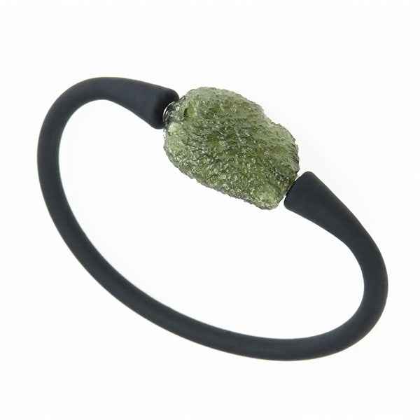 Bracciale con moldavite 11788