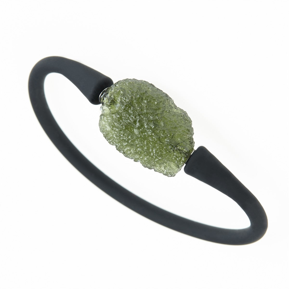 Bracelet with moldavite 11788