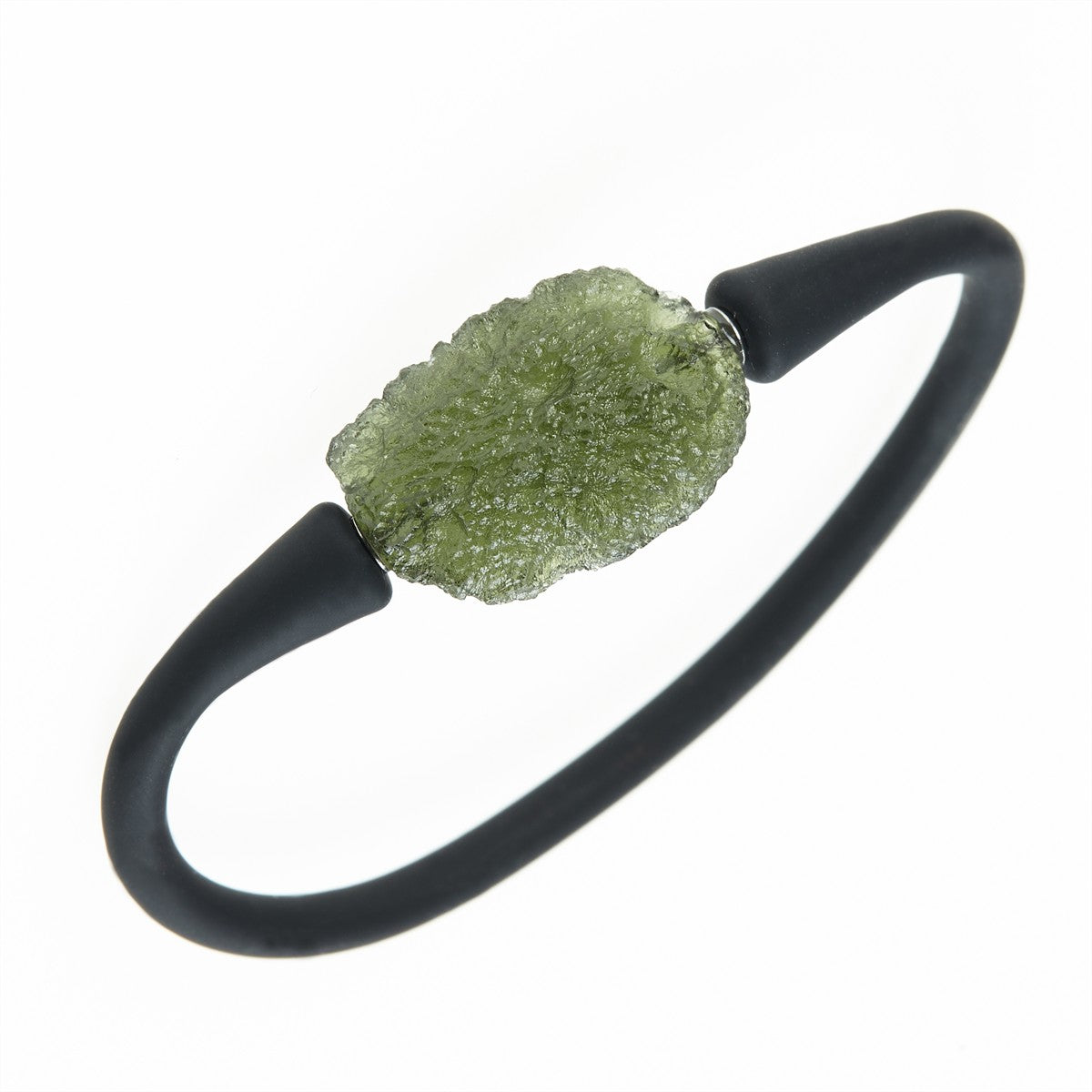 Bracelet with moldavite 11788