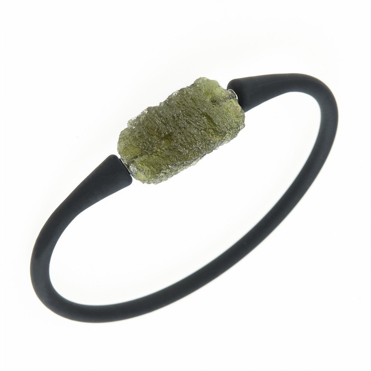 Bracelet with moldavite 11792