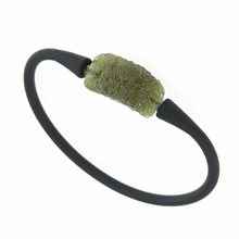 Bracelet with moldavite 11792