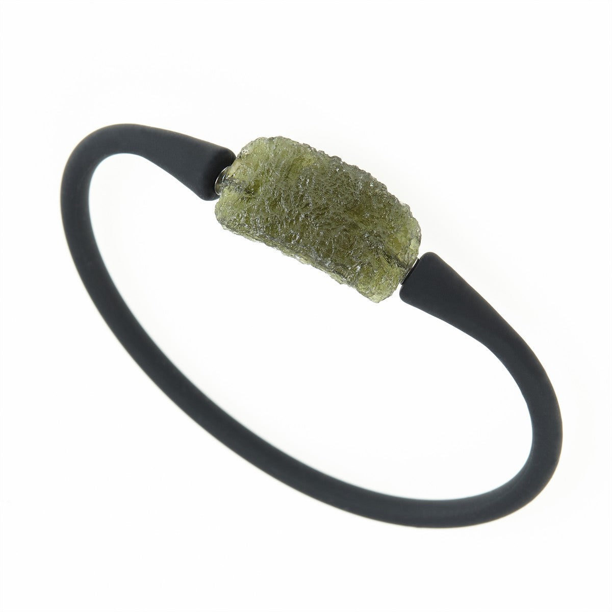 Bracelet with moldavite 11792