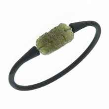 Bracelet with moldavite 11792
