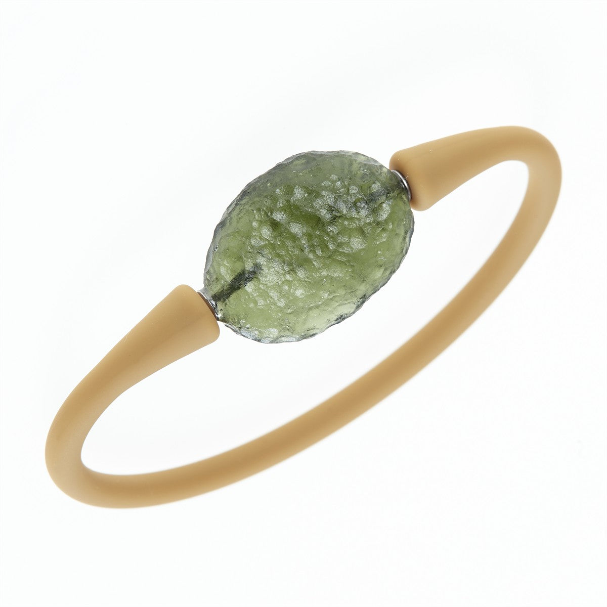 Bracelet with moldavite MK12436
