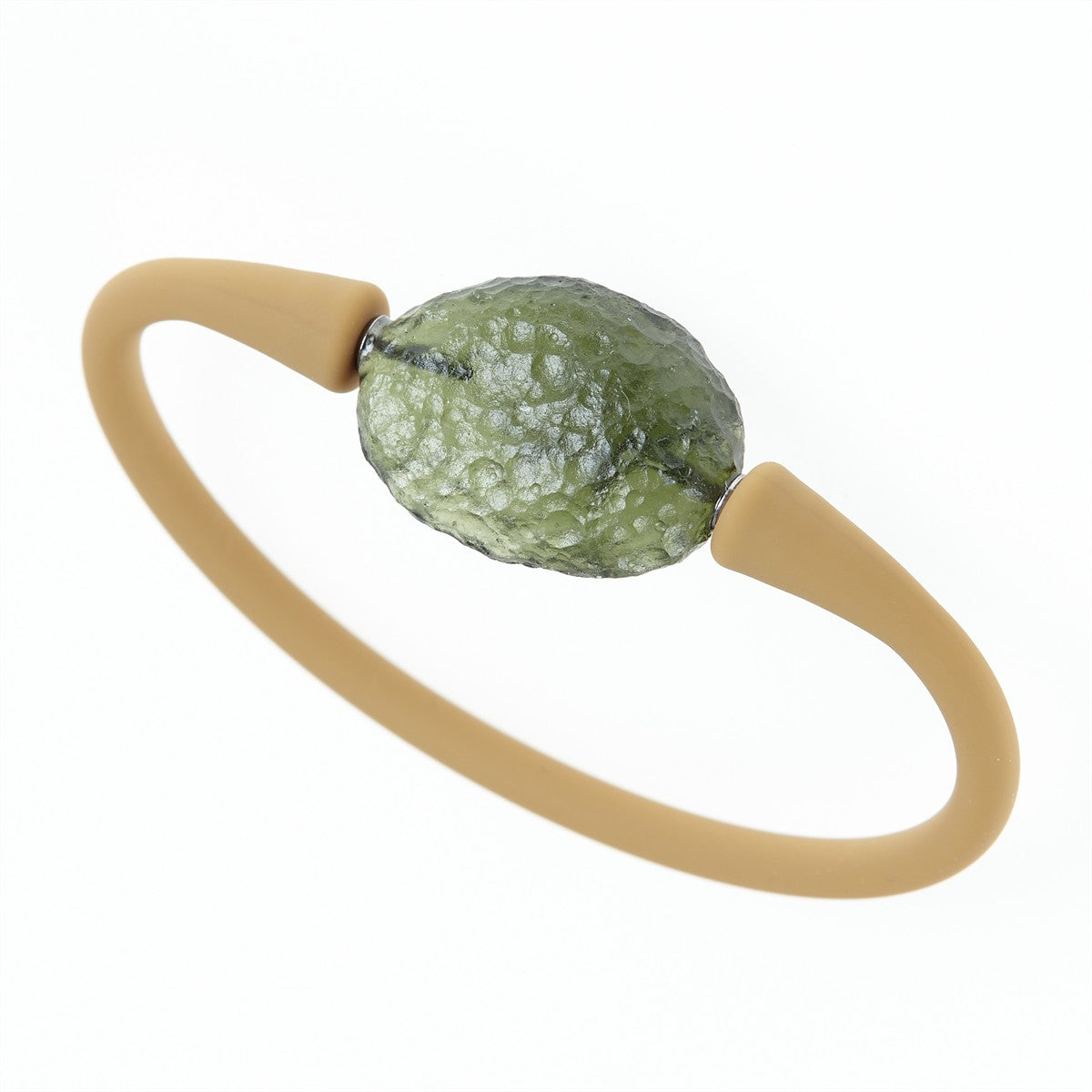 Bracelet with moldavite MK12436