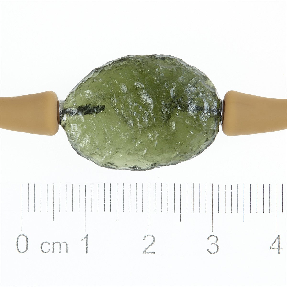 Bracelet with moldavite MK12436