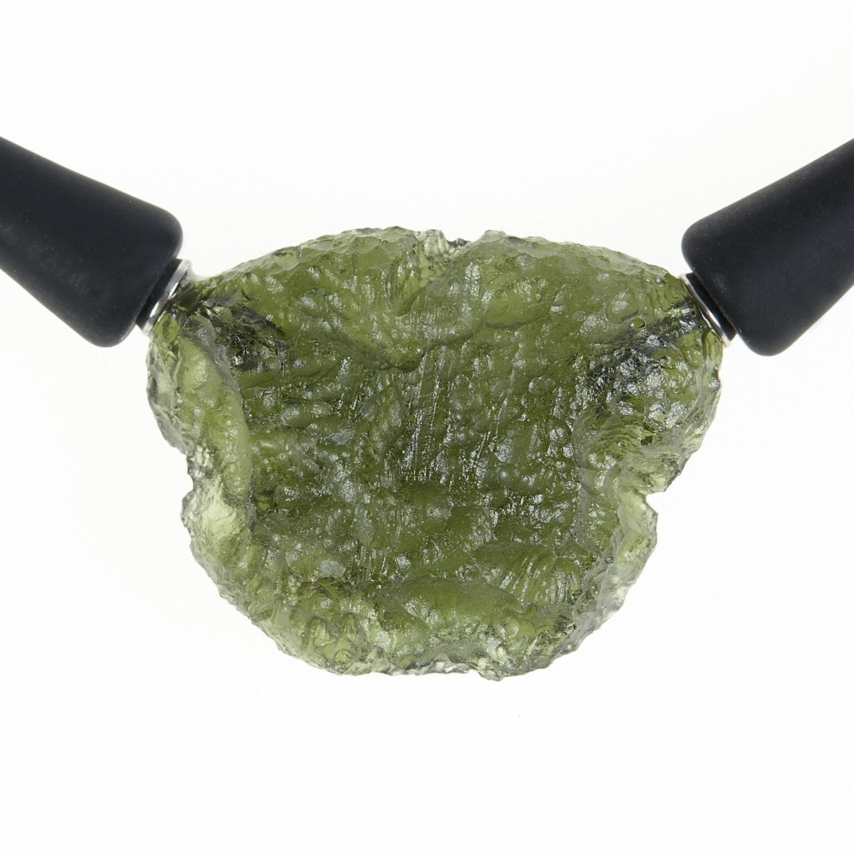 Necklace with moldavite MK12470