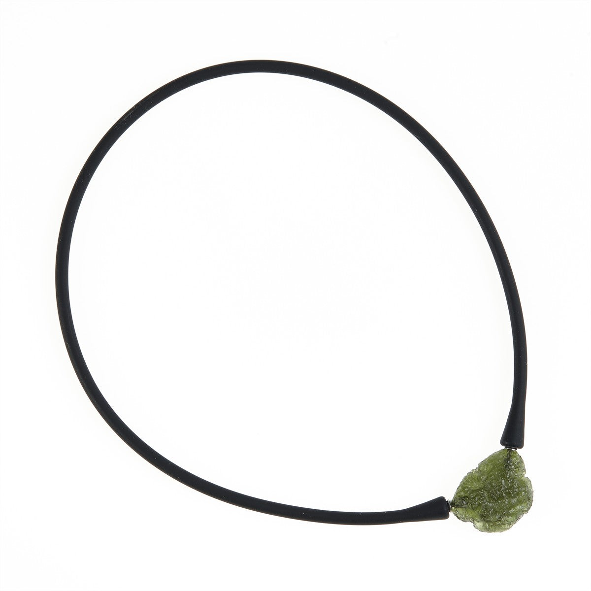 Necklace with moldavite MK12470