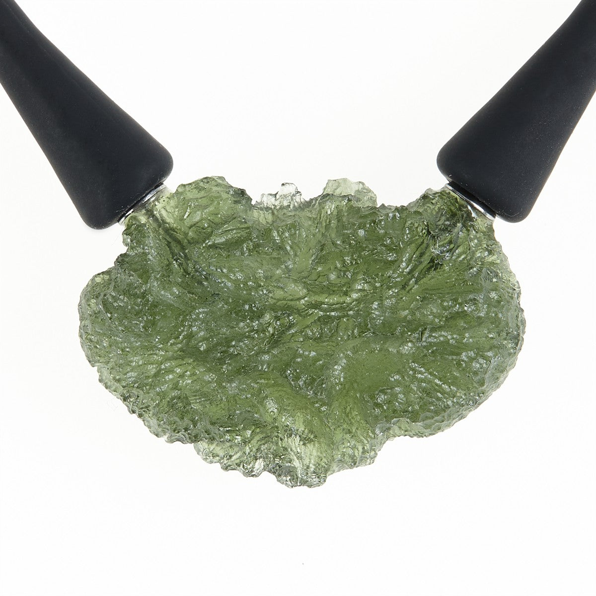 Necklace with moldavite MK12477