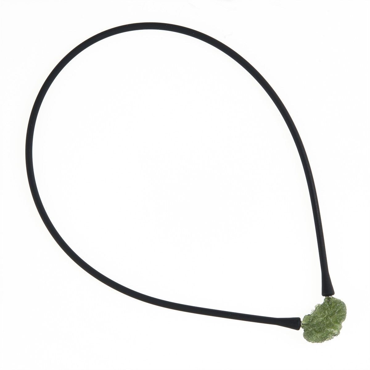Necklace with moldavite MK12477