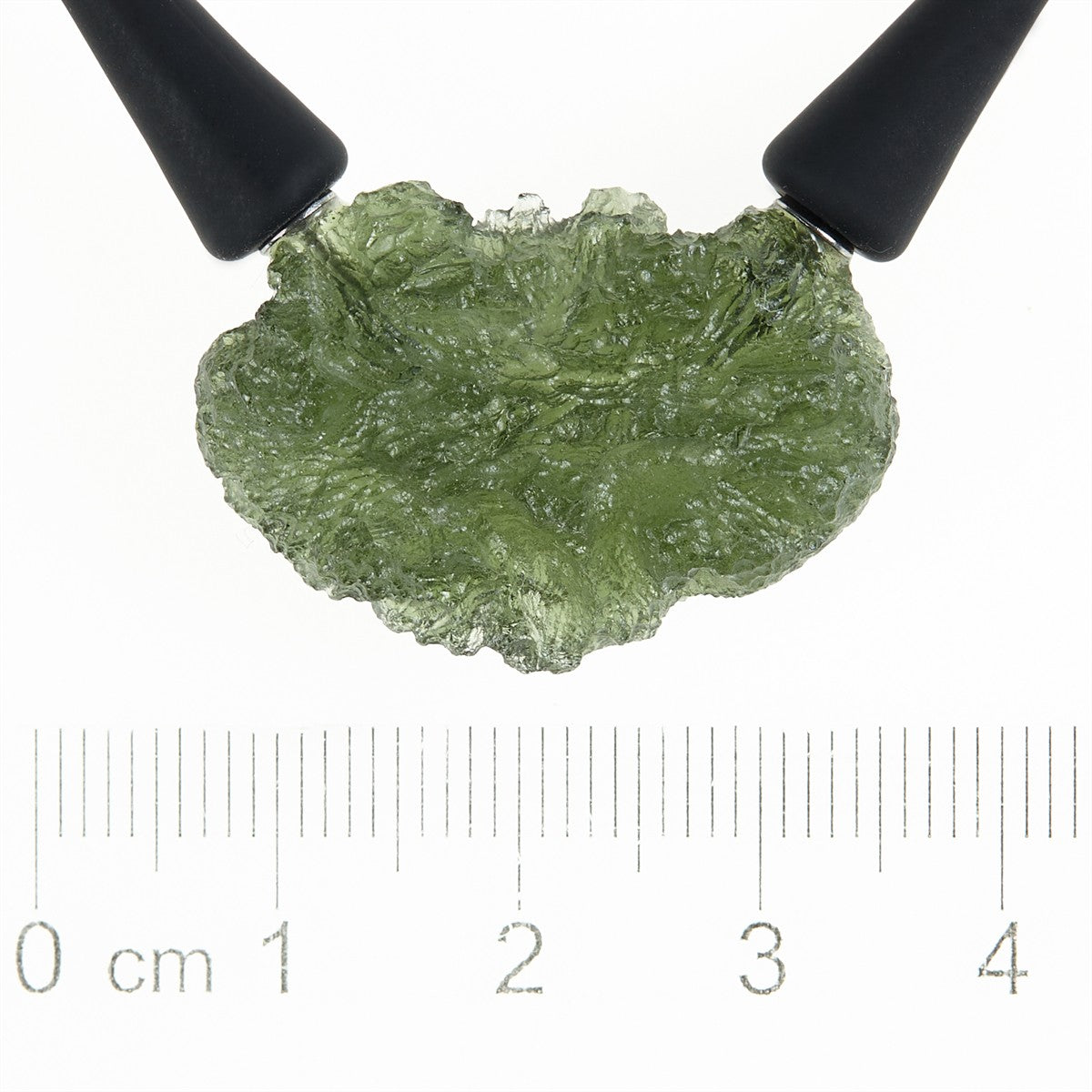 Necklace with moldavite MK12477