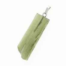 Ciondolo in argento con codice moldavite 26-007