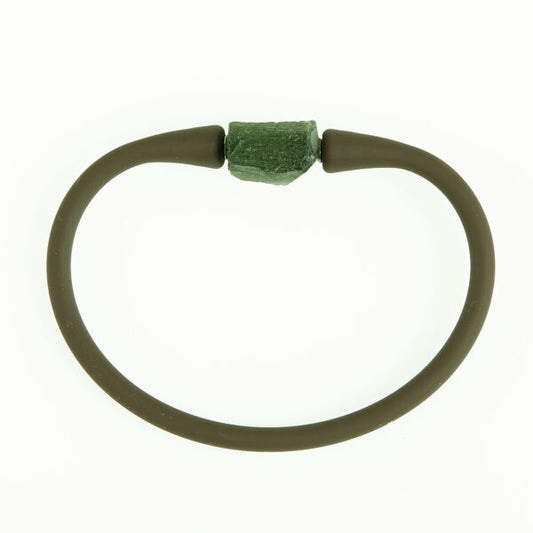 Bracciale con moldavite 1898