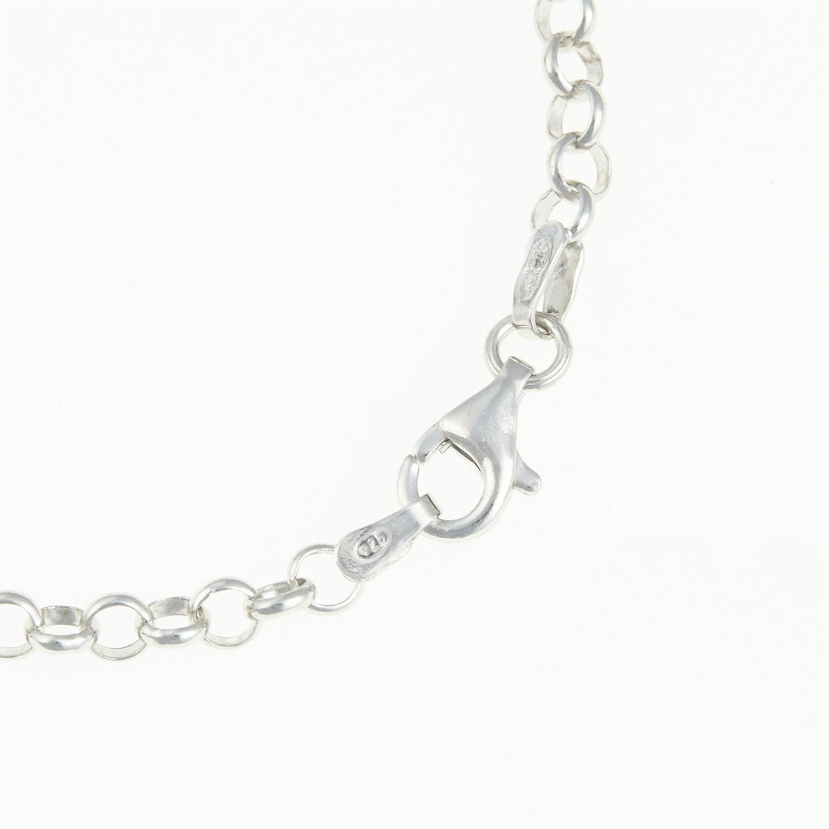 Silver bracelet with moldavite 12526
