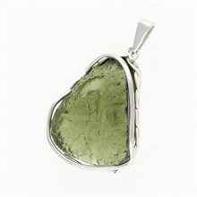 Ciondolo Argento con codice moldavite 26-214