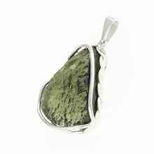 Ciondolo Argento con codice moldavite 26-214