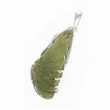 Ciondolo Argento con moldavite - ala 26-244