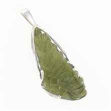 Ciondolo Argento con moldavite - ala 26-244