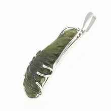 Ciondolo Argento con moldavite - ala 26-244