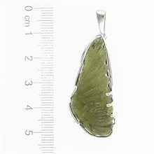 Ciondolo Argento con moldavite - ala 26-244