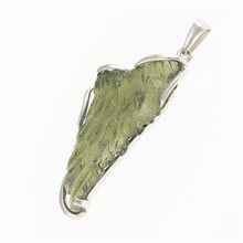 Ciondolo Argento con moldavite - ala 26-272