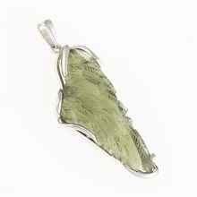 Ciondolo Argento con moldavite - ala 26-272