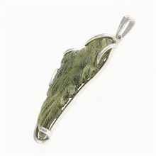 Ciondolo Argento con moldavite - ala 26-272