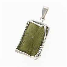 Ciondolo Argento con codice moldavite MS26-281