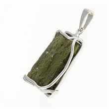 Ciondolo Argento con codice moldavite MS26-281