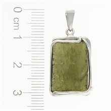 Ciondolo Argento con codice moldavite MS26-281