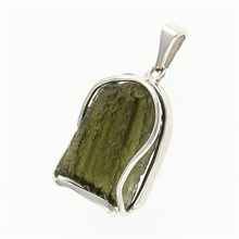 Ciondolo Argento con codice moldavite MS26-282