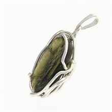 Ciondolo Argento con codice moldavite MS26-285